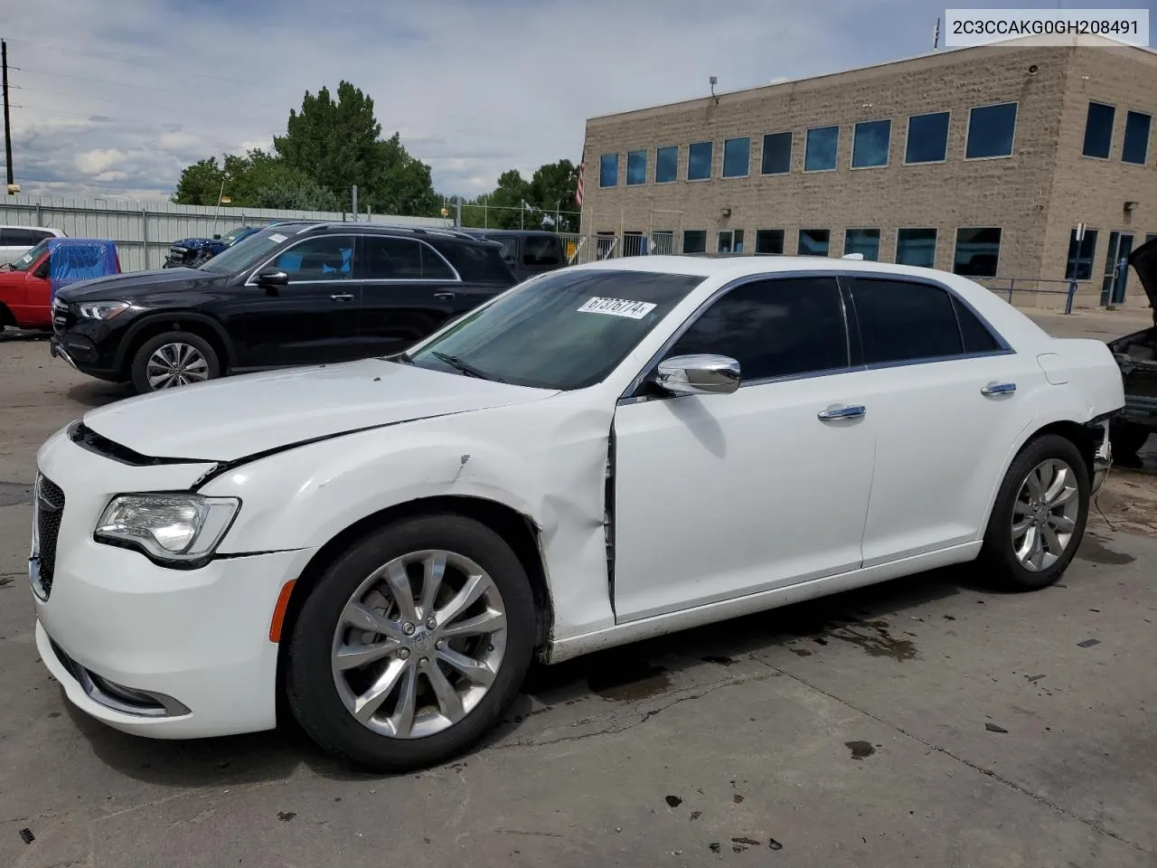 2016 Chrysler 300C VIN: 2C3CCAKG0GH208491 Lot: 67376774