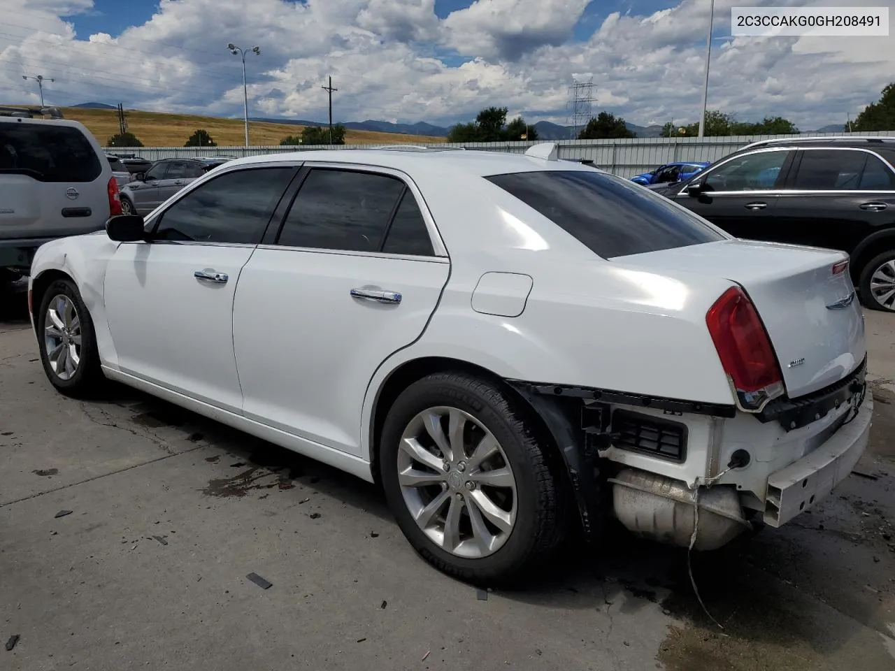 2016 Chrysler 300C VIN: 2C3CCAKG0GH208491 Lot: 67376774