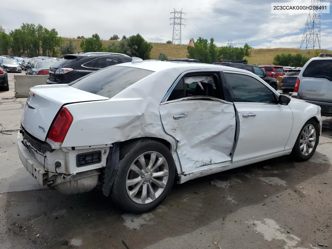 2C3CCAKG0GH208491 2016 Chrysler 300C