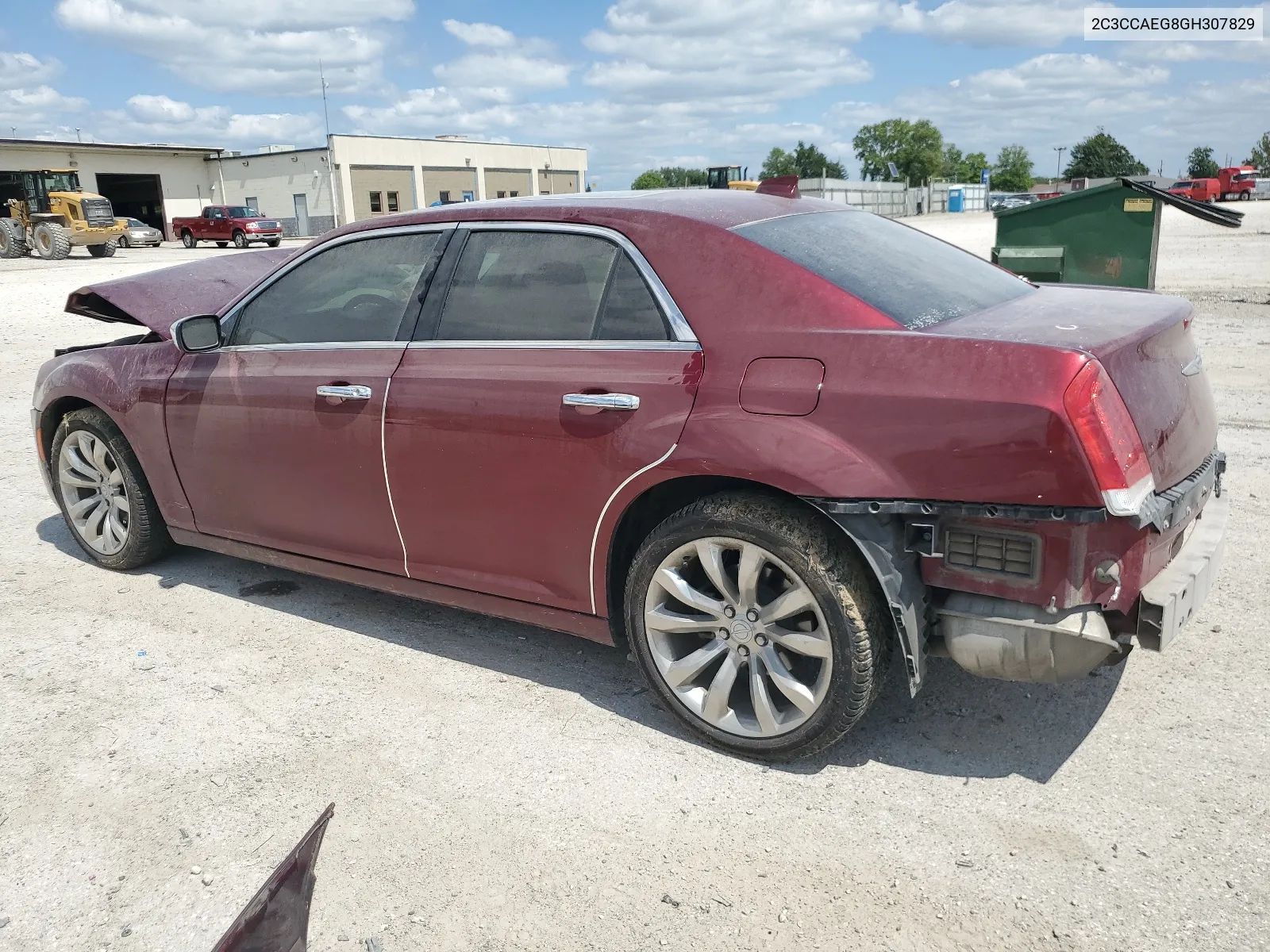 2C3CCAEG8GH307829 2016 Chrysler 300C