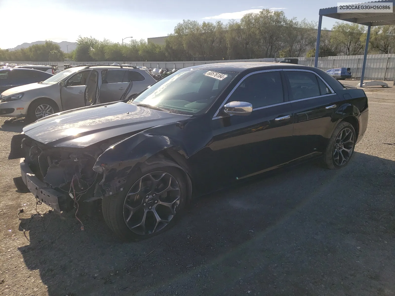 2C3CCAEG3GH260886 2016 Chrysler 300C