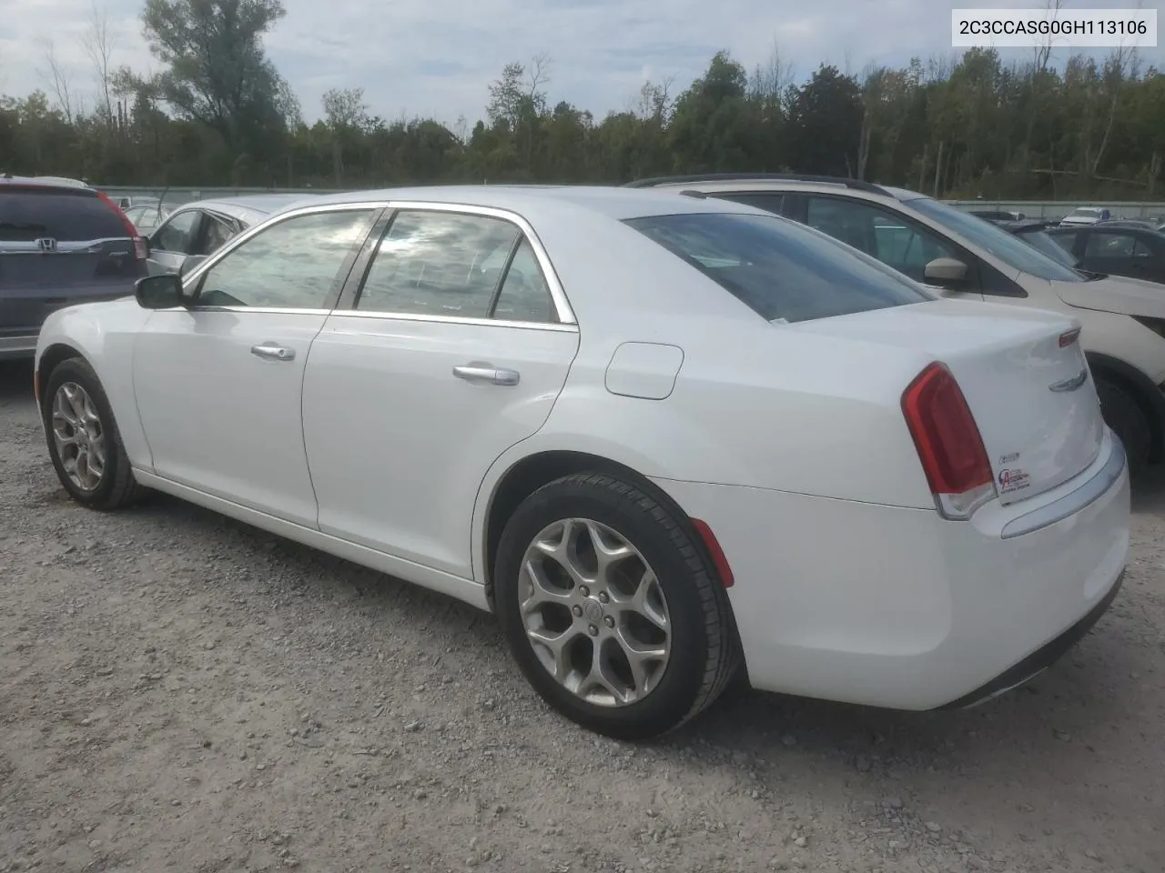 2016 Chrysler 300C Platinum VIN: 2C3CCASG0GH113106 Lot: 68644274