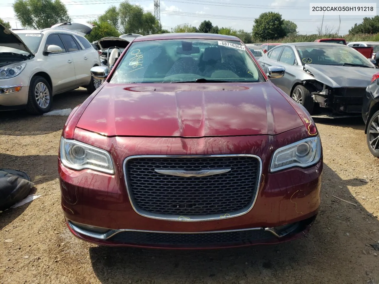 2C3CCAKG5GH191218 2016 Chrysler 300C