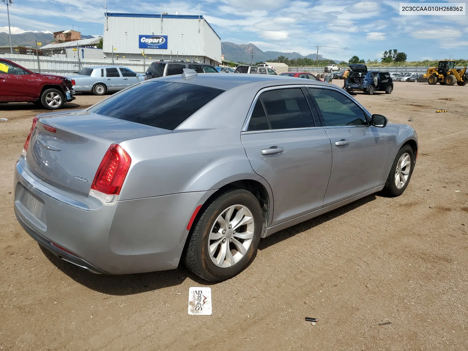 2C3CCAAG1GH268362 2016 Chrysler 300 Limited