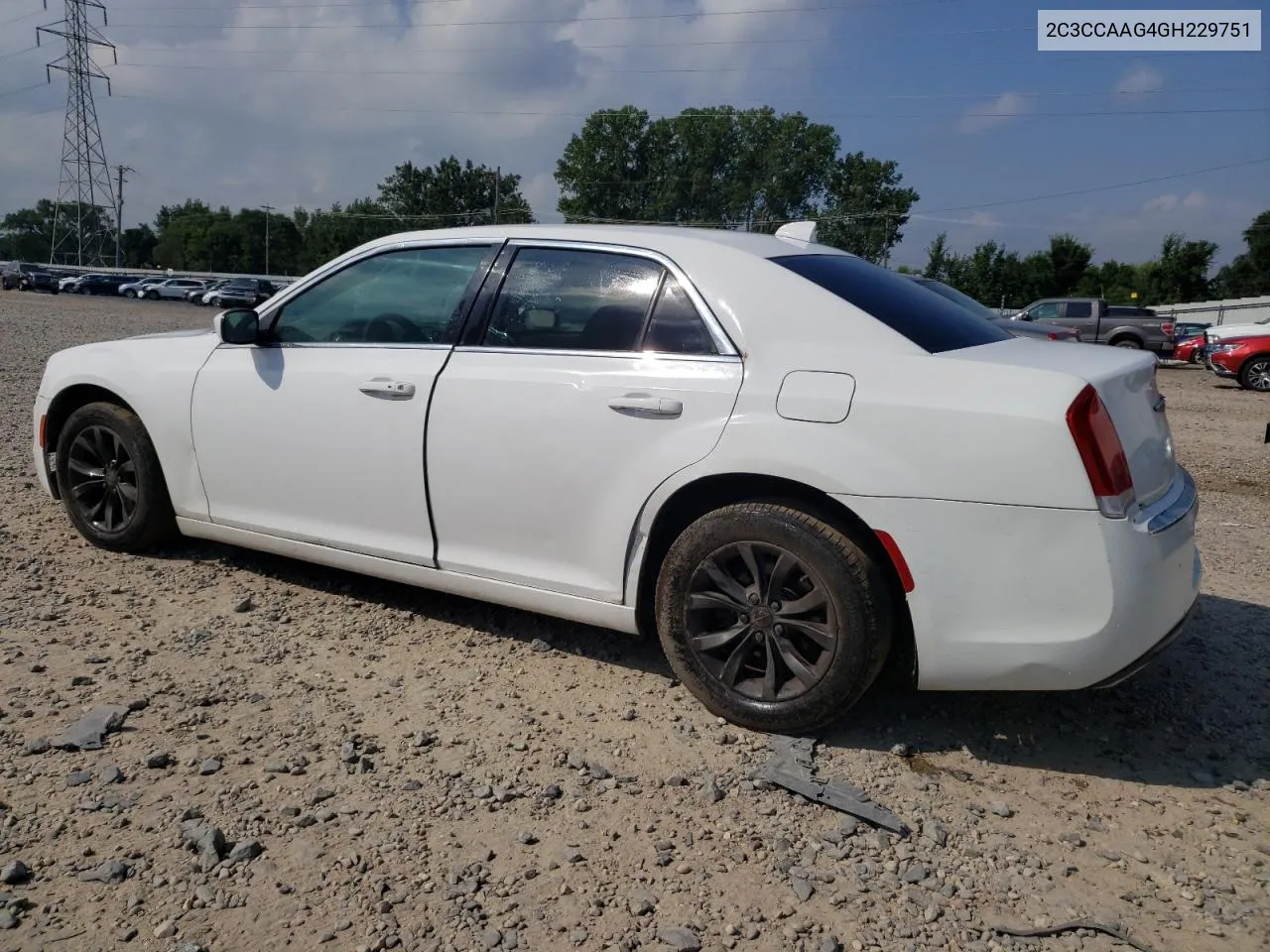 2016 Chrysler 300 Limited VIN: 2C3CCAAG4GH229751 Lot: 69126444