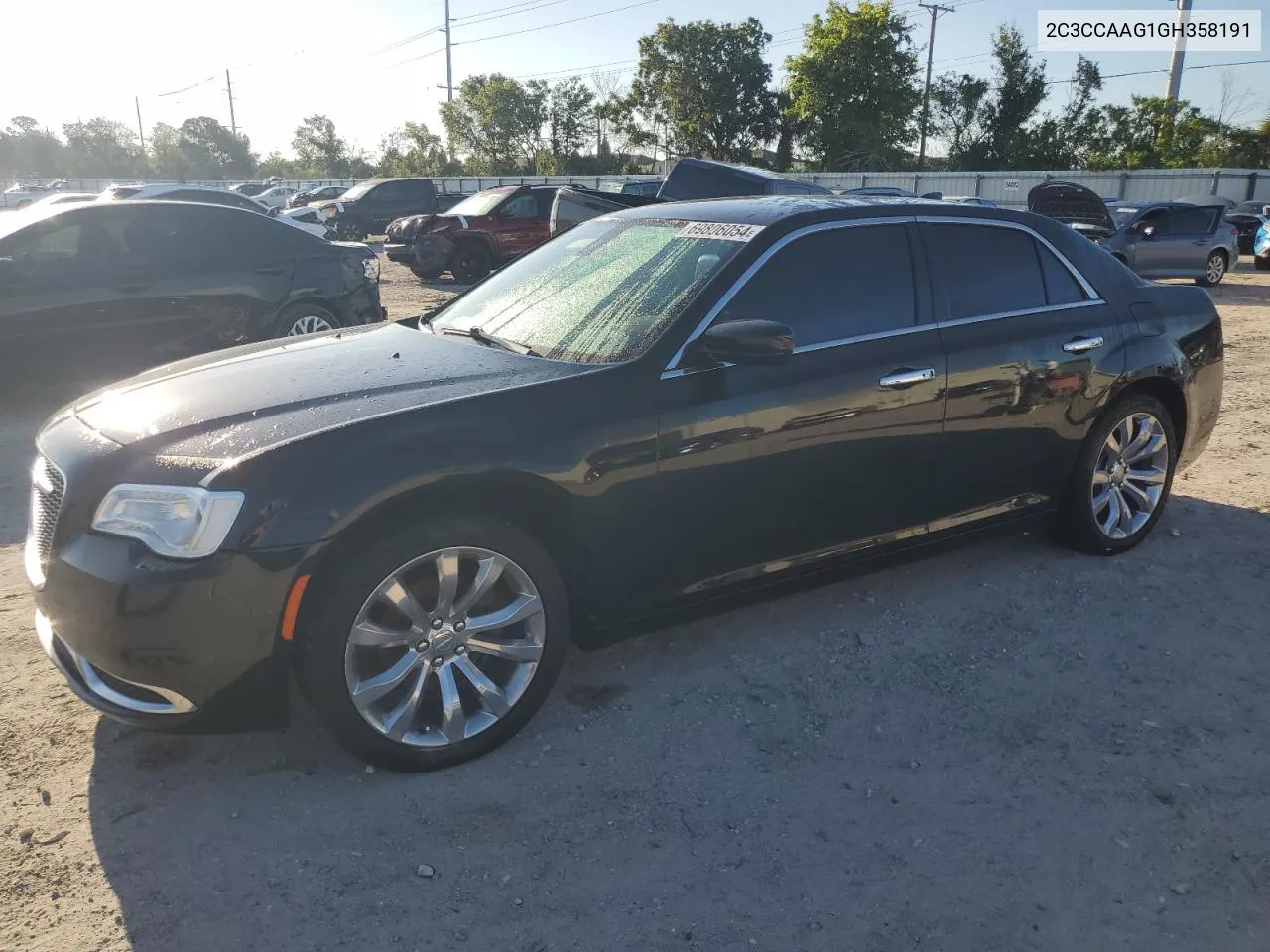 2016 Chrysler 300 Limited VIN: 2C3CCAAG1GH358191 Lot: 69806054