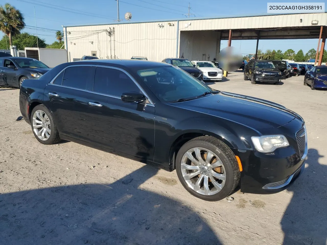 2016 Chrysler 300 Limited VIN: 2C3CCAAG1GH358191 Lot: 69806054