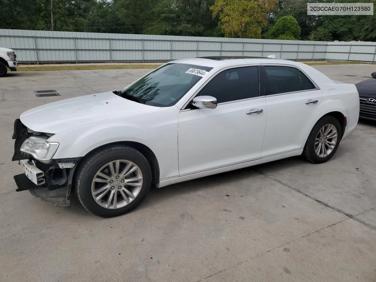 2016 Chrysler 300C VIN: 2C3CCAEG7GH123580 Lot: 69879644