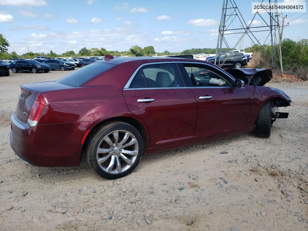 2C3CCAEG4GH304572 2016 Chrysler 300C