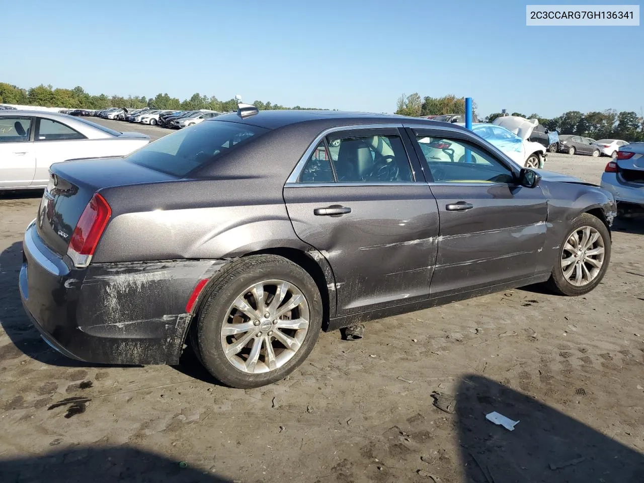 2C3CCARG7GH136341 2016 Chrysler 300 Limited