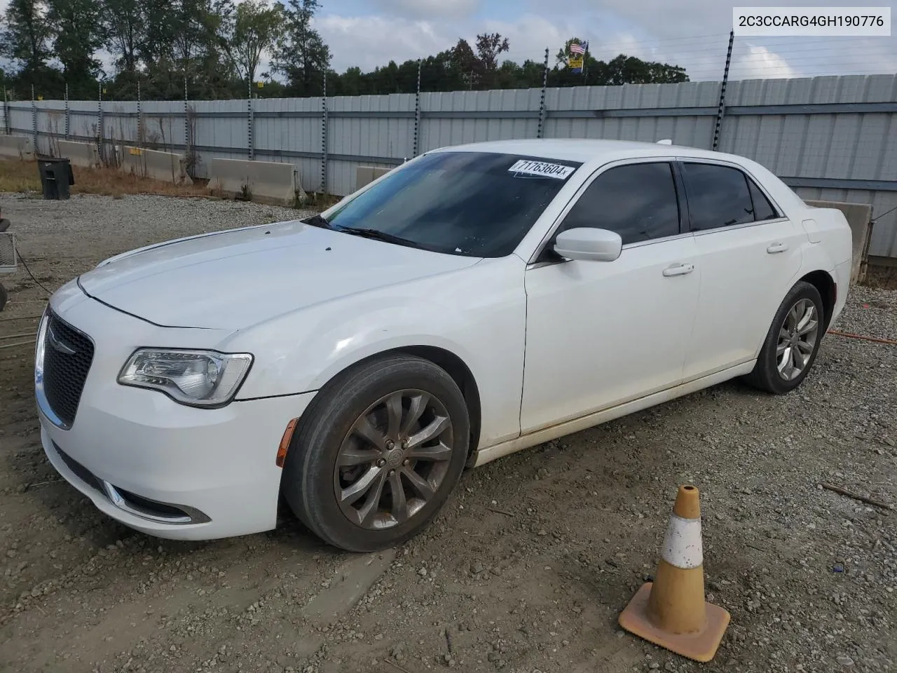 2C3CCARG4GH190776 2016 Chrysler 300 Limited