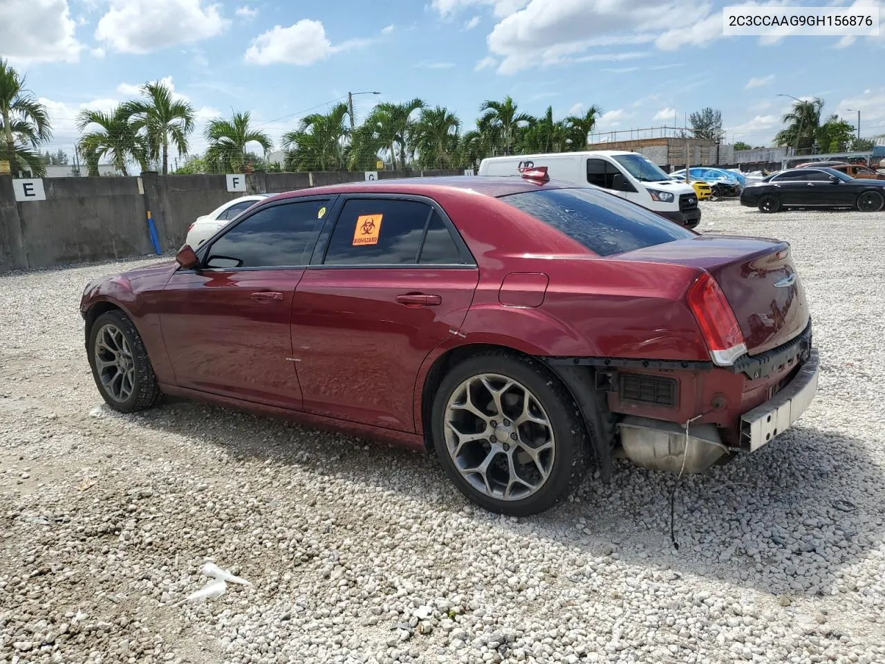 2016 Chrysler 300 Limited VIN: 2C3CCAAG9GH156876 Lot: 71817674