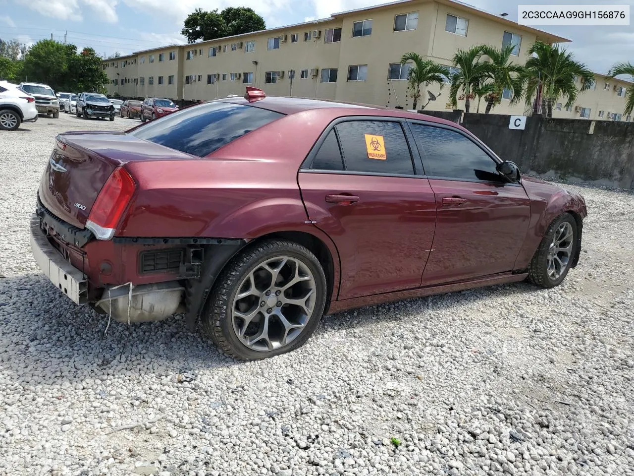 2016 Chrysler 300 Limited VIN: 2C3CCAAG9GH156876 Lot: 71817674