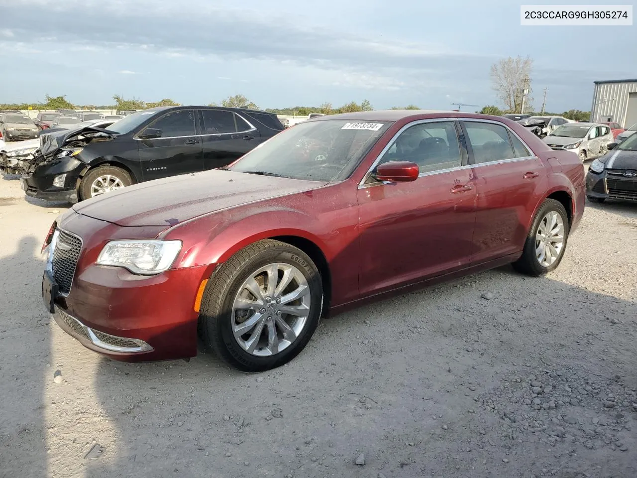 2016 Chrysler 300 Limited VIN: 2C3CCARG9GH305274 Lot: 71973734