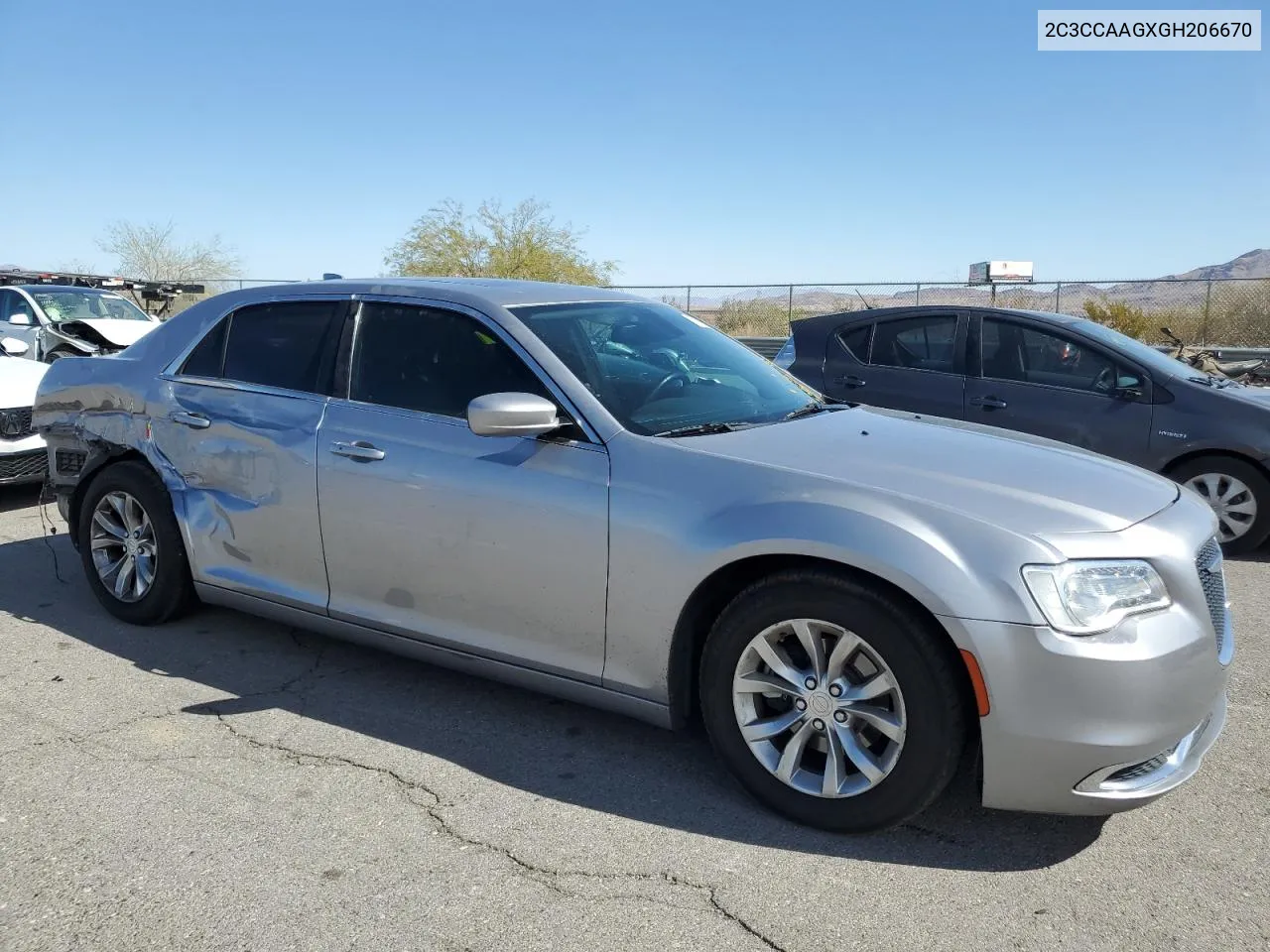 2016 Chrysler 300 Limited VIN: 2C3CCAAGXGH206670 Lot: 72191144