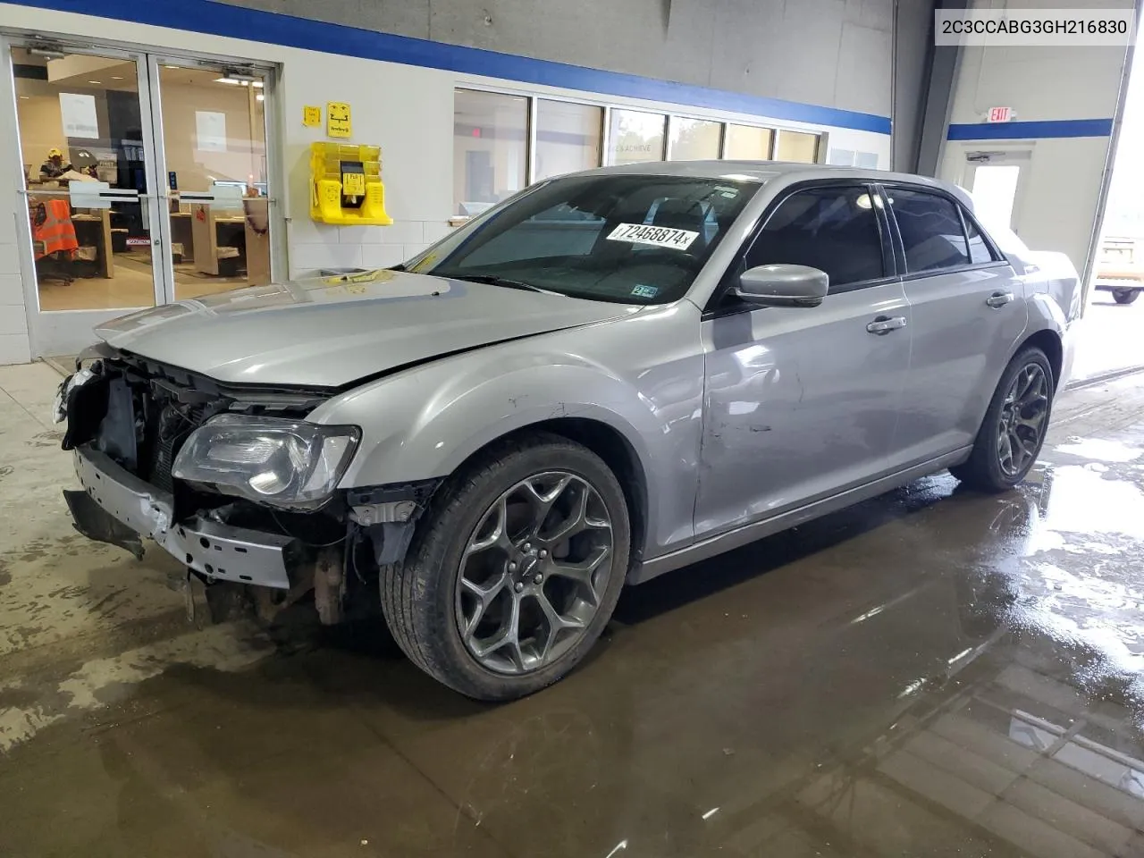 2C3CCABG3GH216830 2016 Chrysler 300 S