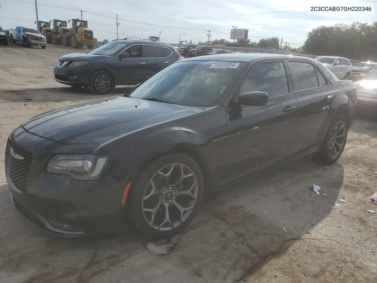 2016 Chrysler 300 S VIN: 2C3CCABG7GH220346 Lot: 72688894