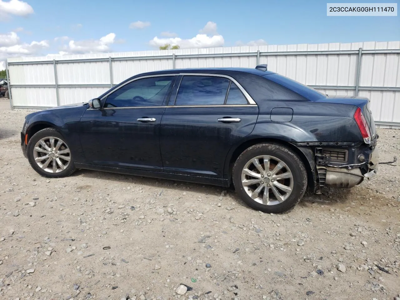 2016 Chrysler 300C VIN: 2C3CCAKG0GH111470 Lot: 72734174