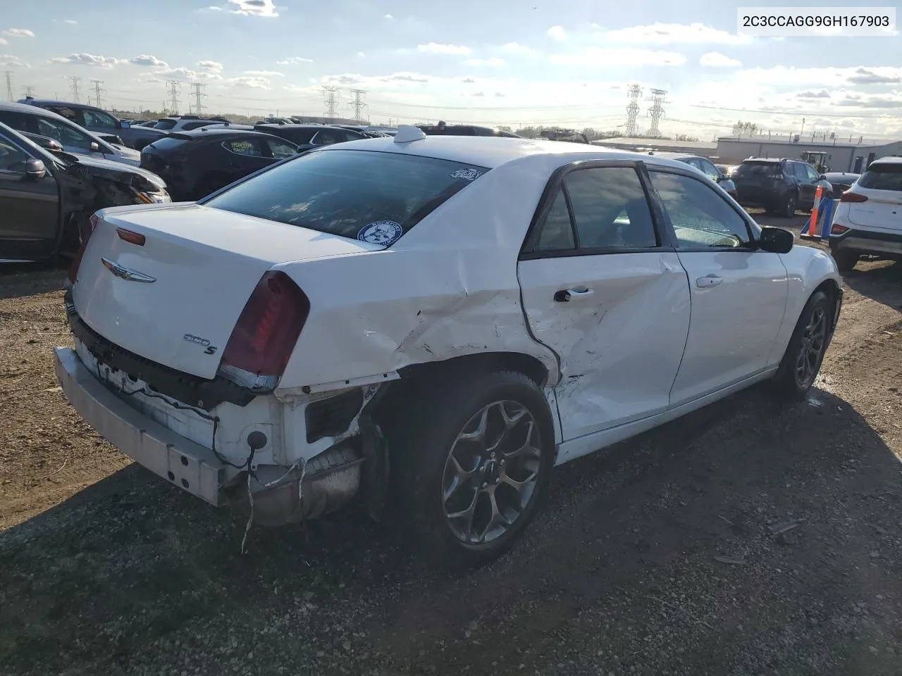 2016 Chrysler 300 S VIN: 2C3CCAGG9GH167903 Lot: 73124954