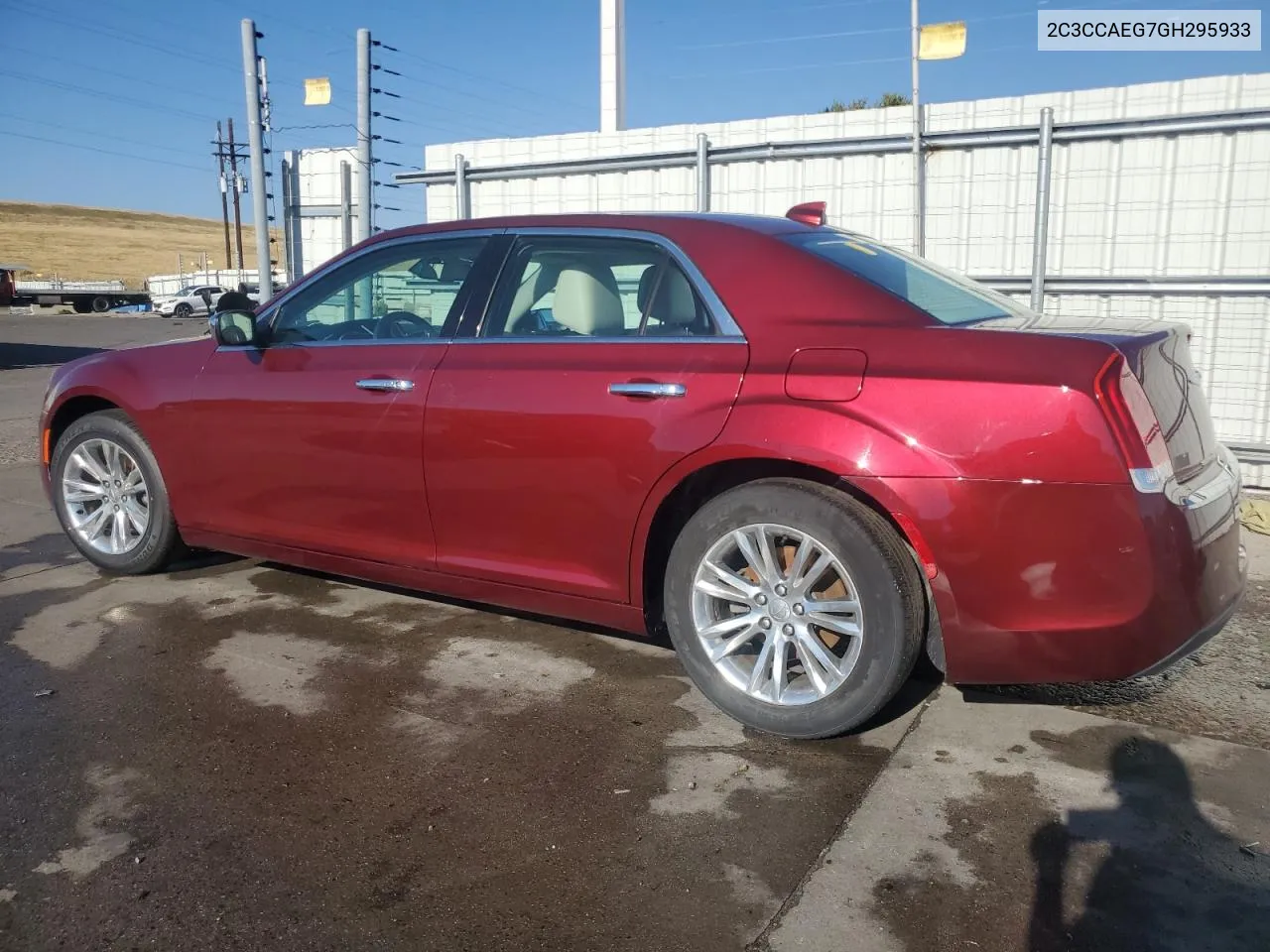 2C3CCAEG7GH295933 2016 Chrysler 300C