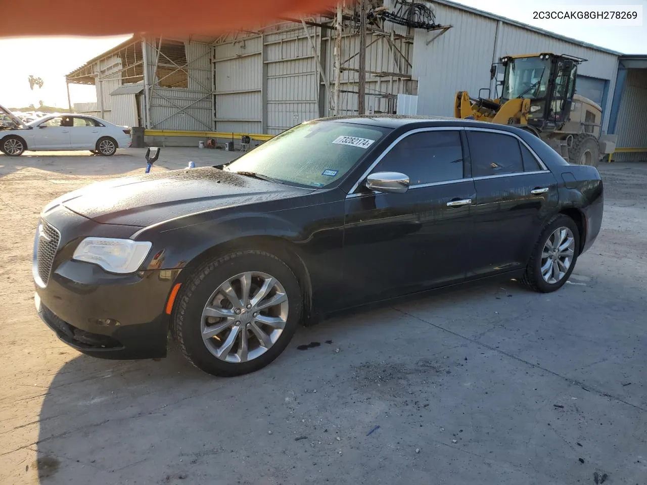 2016 Chrysler 300C VIN: 2C3CCAKG8GH278269 Lot: 73282174