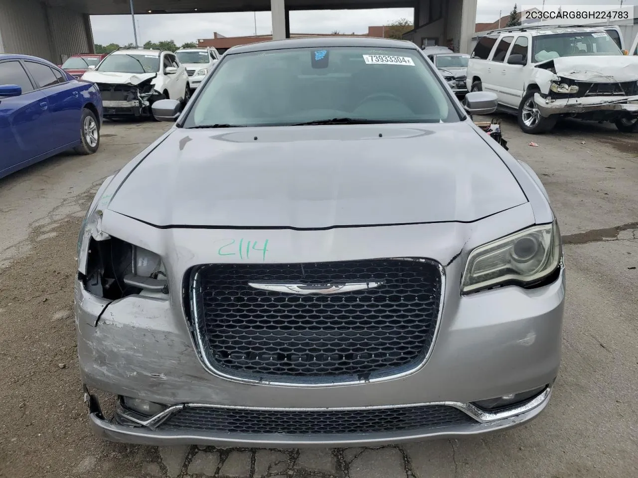 2016 Chrysler 300 Limited VIN: 2C3CCARG8GH224783 Lot: 73933304