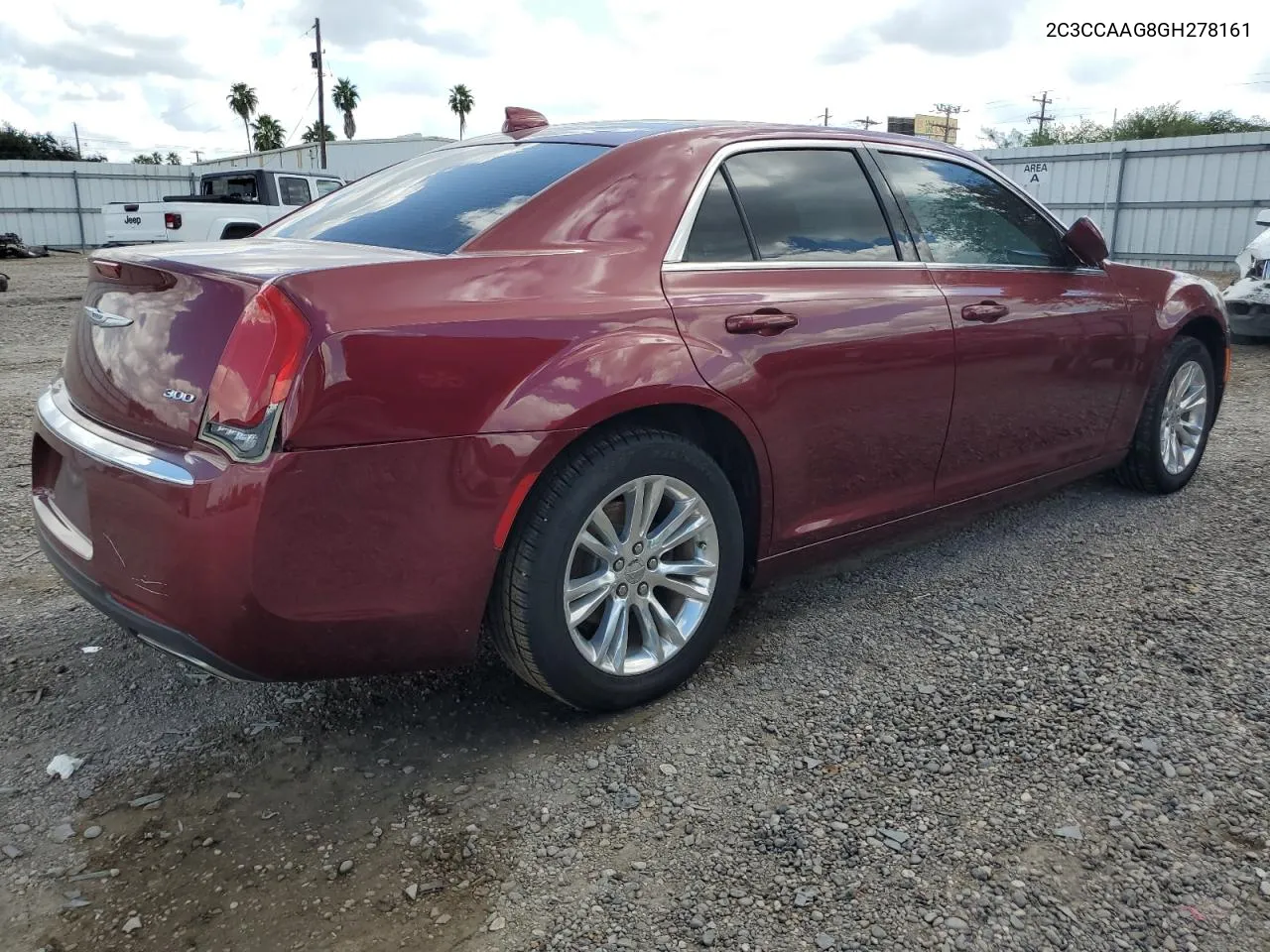 2016 Chrysler 300 Limited VIN: 2C3CCAAG8GH278161 Lot: 74313394