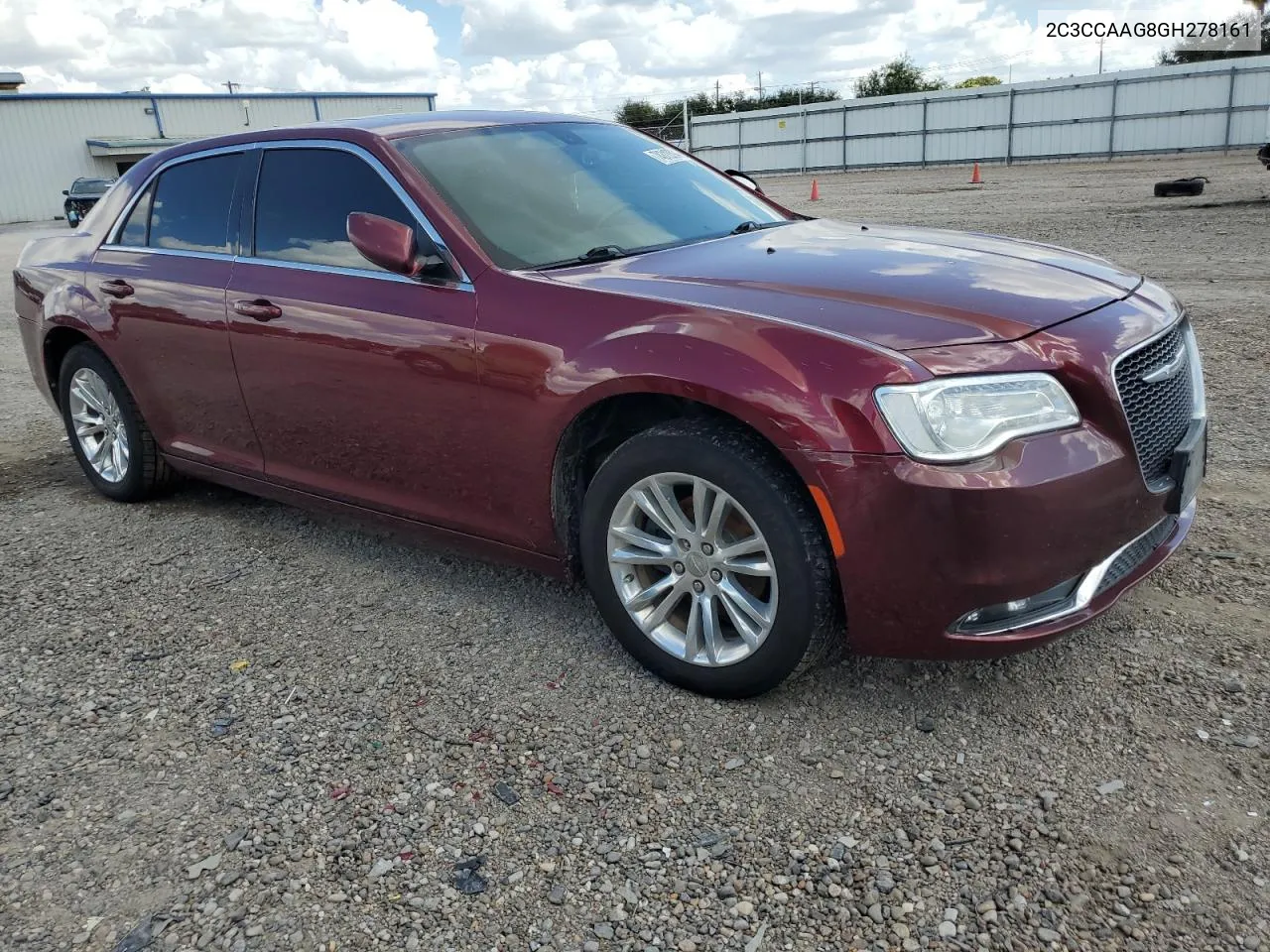 2016 Chrysler 300 Limited VIN: 2C3CCAAG8GH278161 Lot: 74313394