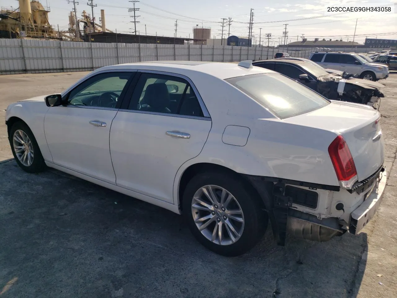 2016 Chrysler 300C VIN: 2C3CCAEG9GH343058 Lot: 74850244