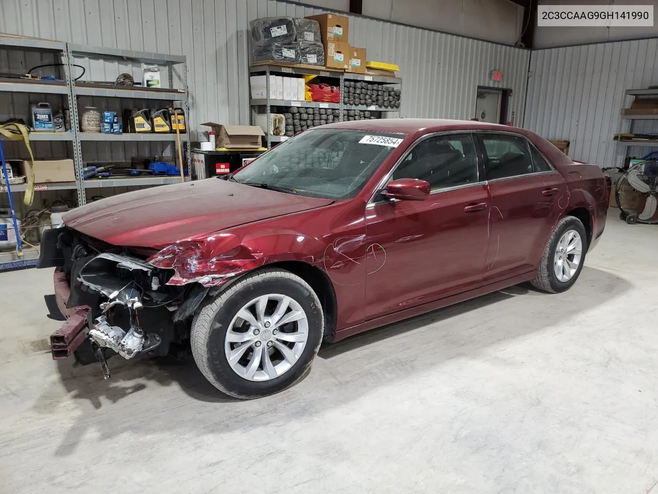 2C3CCAAG9GH141990 2016 Chrysler 300 Limited