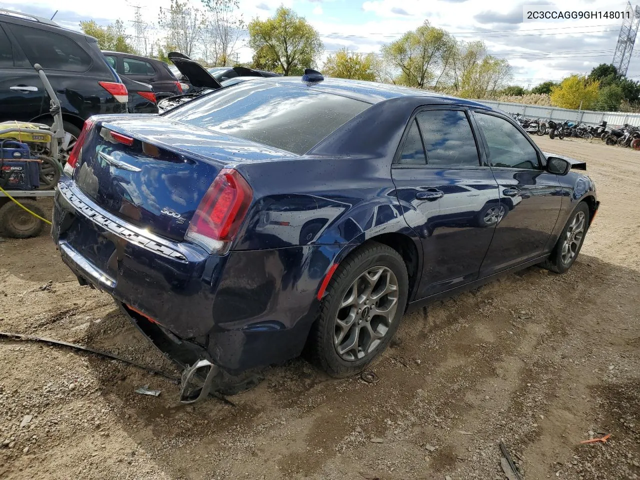 2016 Chrysler 300 S VIN: 2C3CCAGG9GH148011 Lot: 75832454