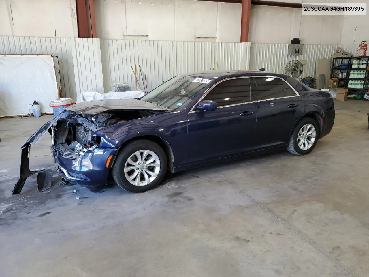 2016 Chrysler 300 Limited VIN: 2C3CCAAG4GH189395 Lot: 76589214