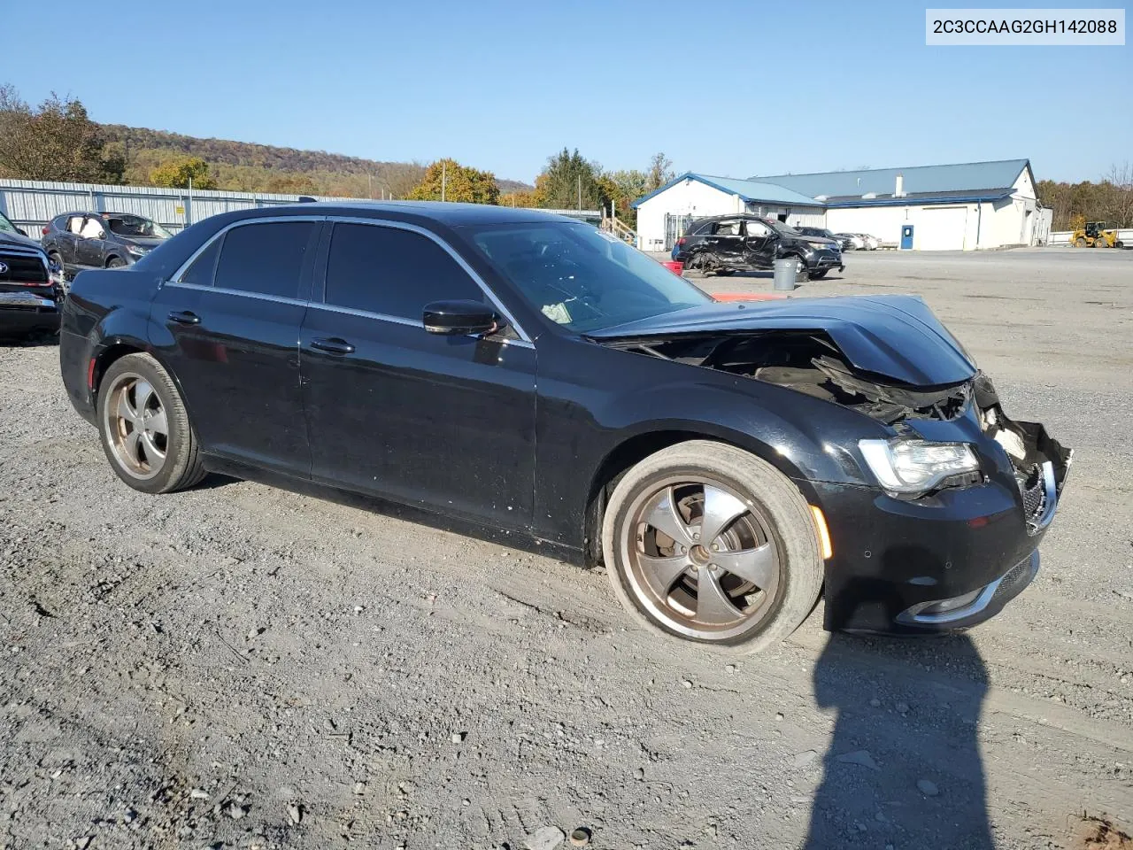 2016 Chrysler 300 Limited VIN: 2C3CCAAG2GH142088 Lot: 77136724