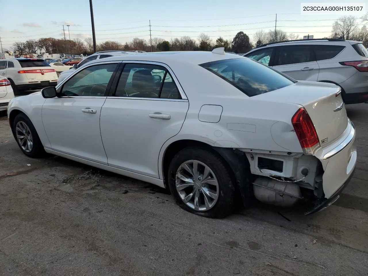 2016 Chrysler 300 Limited VIN: 2C3CCAAG0GH135107 Lot: 77313694