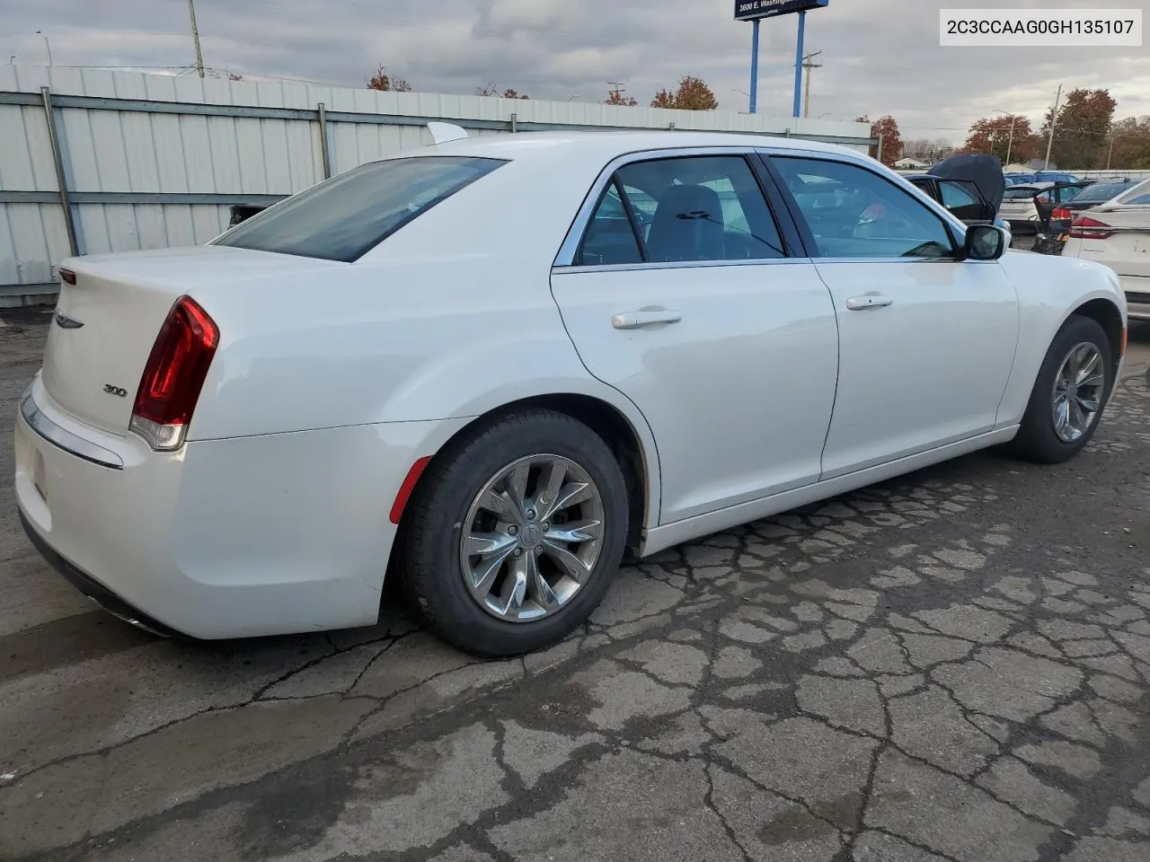 2016 Chrysler 300 Limited VIN: 2C3CCAAG0GH135107 Lot: 77313694