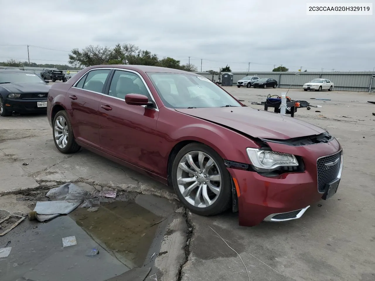 2016 Chrysler 300 Limited VIN: 2C3CCAAG2GH329119 Lot: 78466404