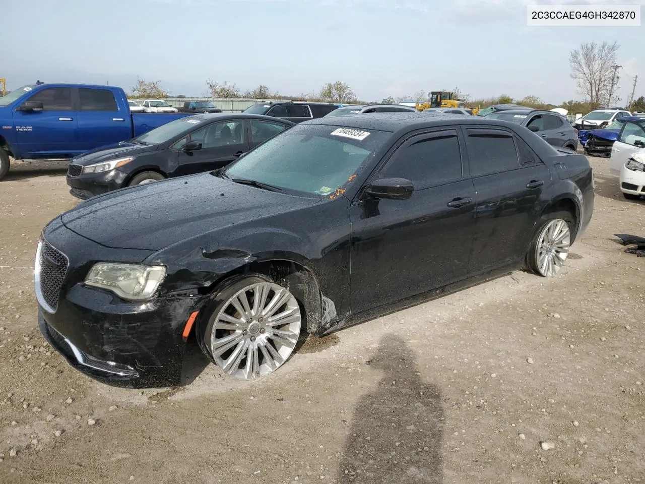 2016 Chrysler 300C VIN: 2C3CCAEG4GH342870 Lot: 78469334