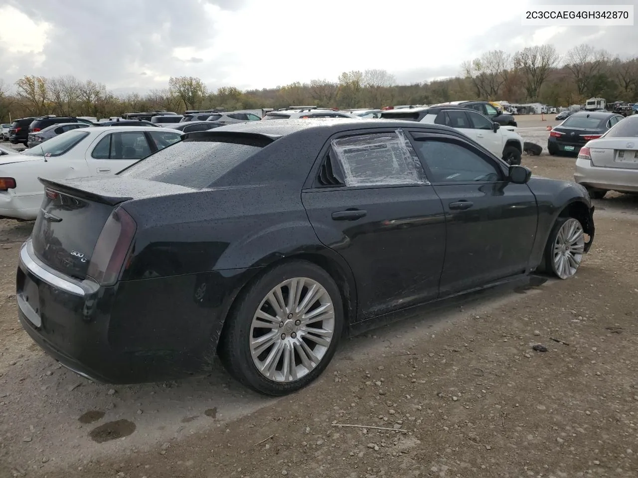 2016 Chrysler 300C VIN: 2C3CCAEG4GH342870 Lot: 78469334