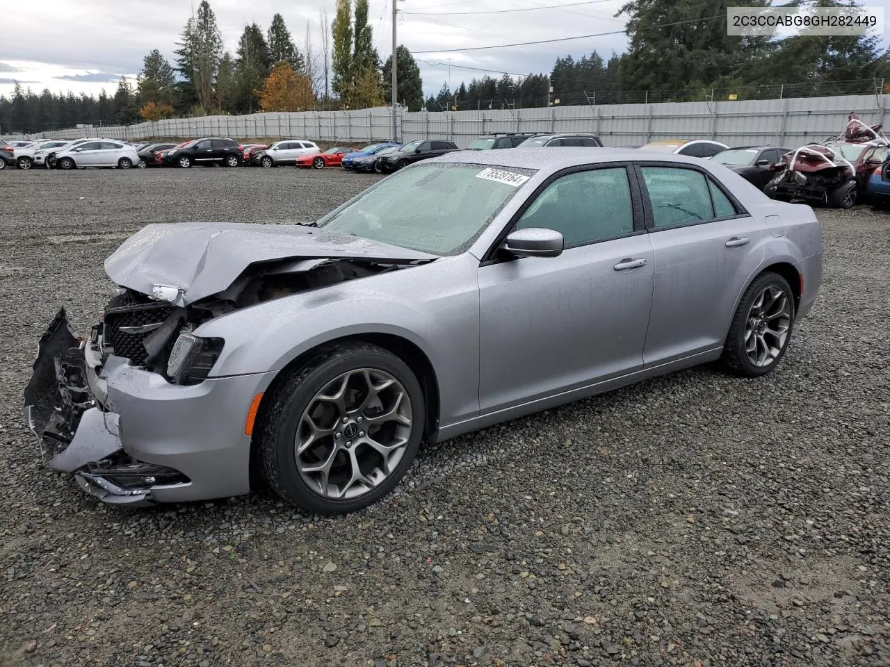 2016 Chrysler 300 S VIN: 2C3CCABG8GH282449 Lot: 78539164