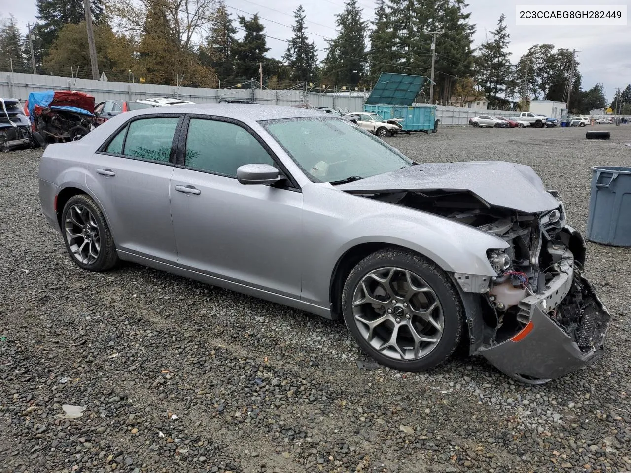 2016 Chrysler 300 S VIN: 2C3CCABG8GH282449 Lot: 78539164