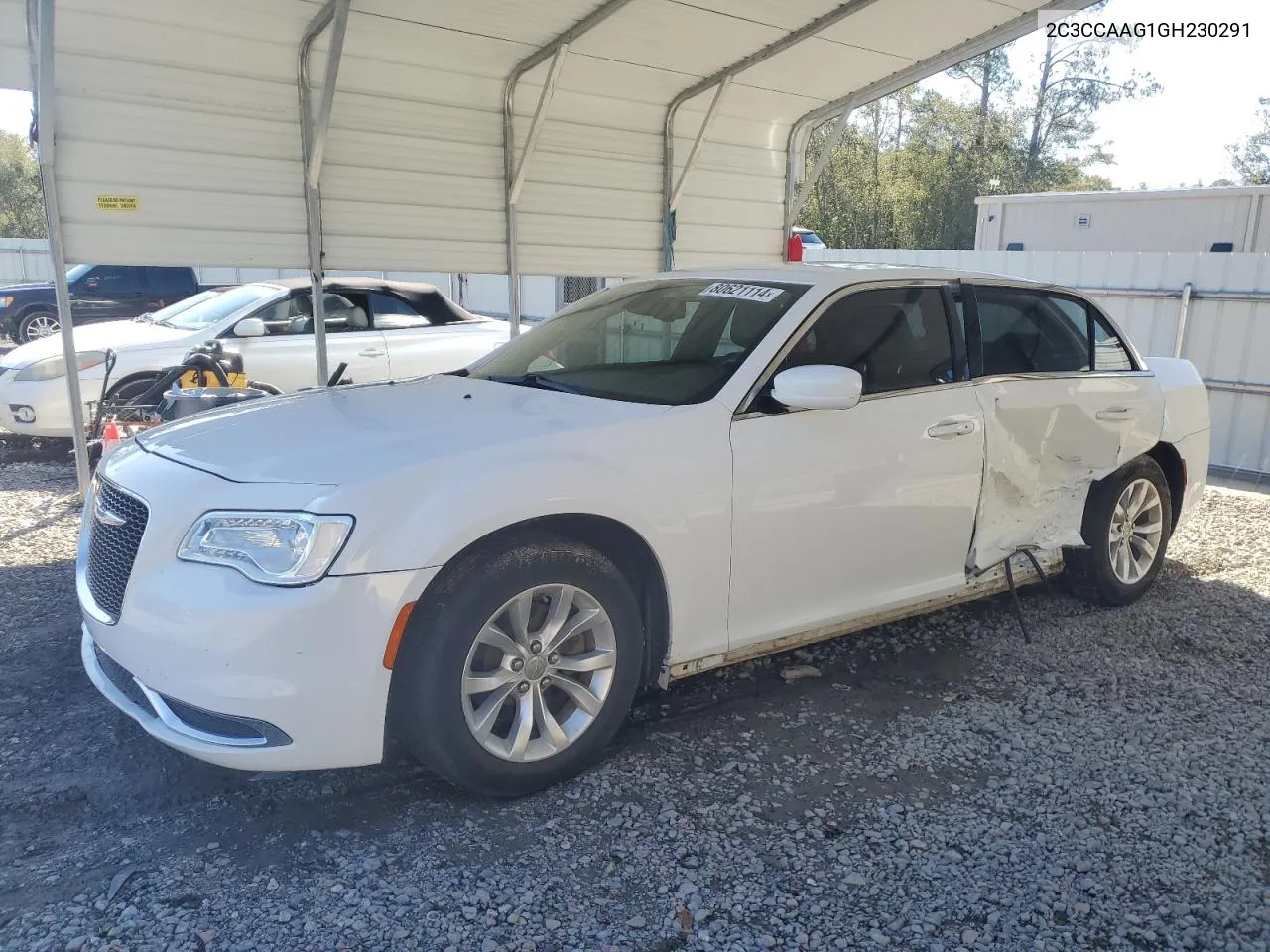 2016 Chrysler 300 Limited VIN: 2C3CCAAG1GH230291 Lot: 80621114