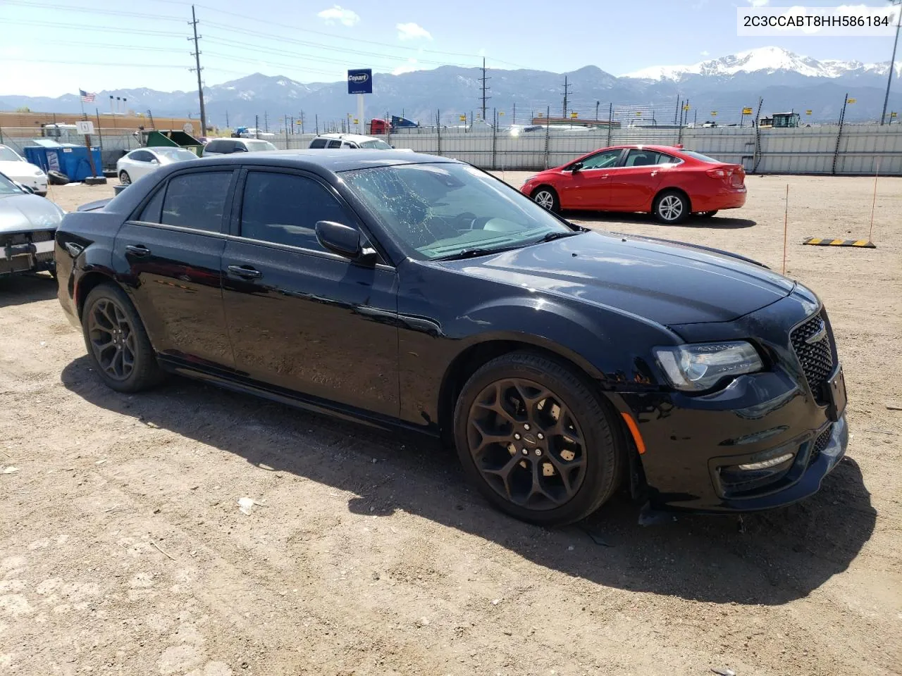 2017 Chrysler 300 S VIN: 2C3CCABT8HH586184 Lot: 50090364