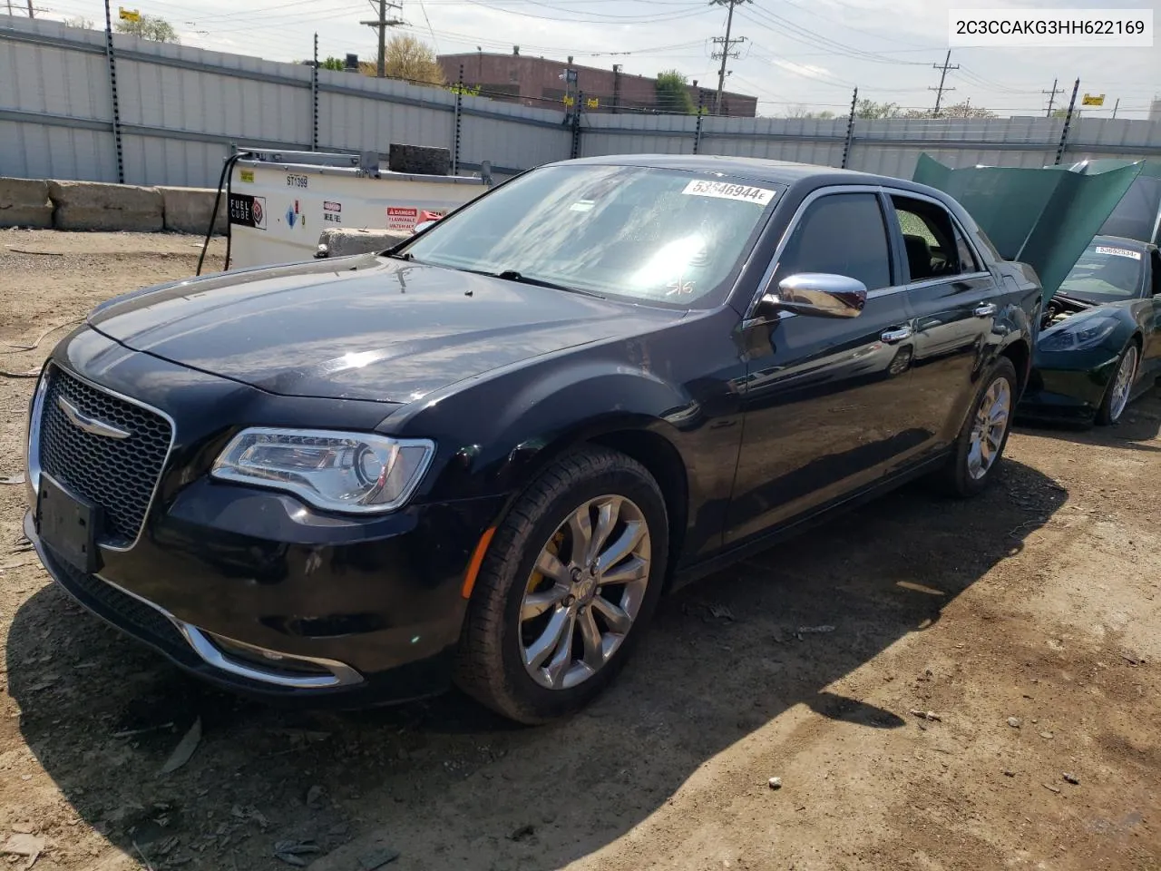 2017 Chrysler 300C VIN: 2C3CCAKG3HH622169 Lot: 53646944