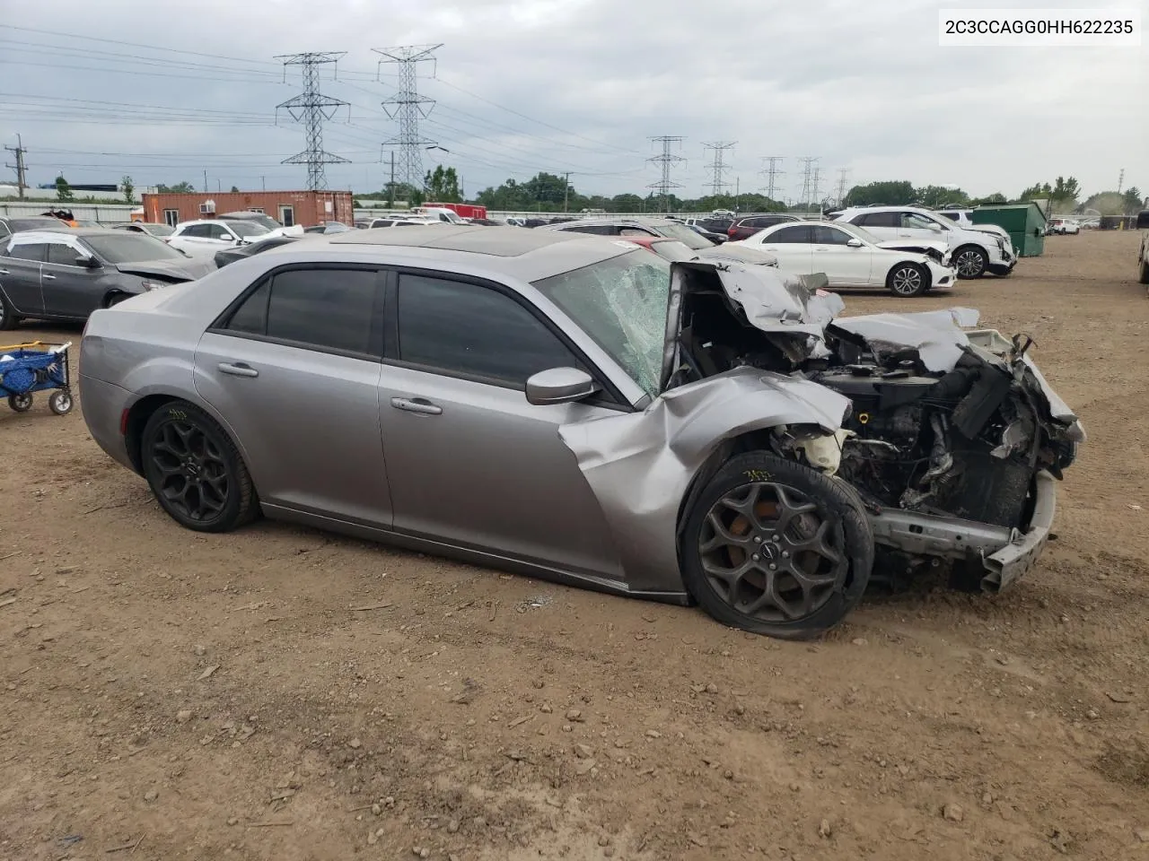 2017 Chrysler 300 S VIN: 2C3CCAGG0HH622235 Lot: 56015194