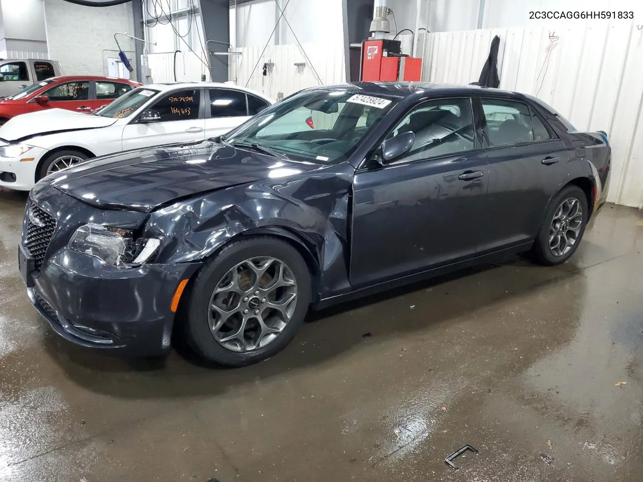 2017 Chrysler 300 S VIN: 2C3CCAGG6HH591833 Lot: 57425924