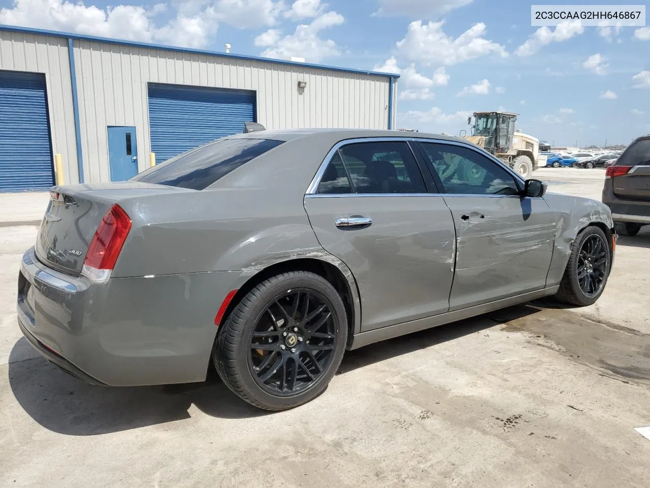 2017 Chrysler 300 Limited VIN: 2C3CCAAG2HH646867 Lot: 61261884