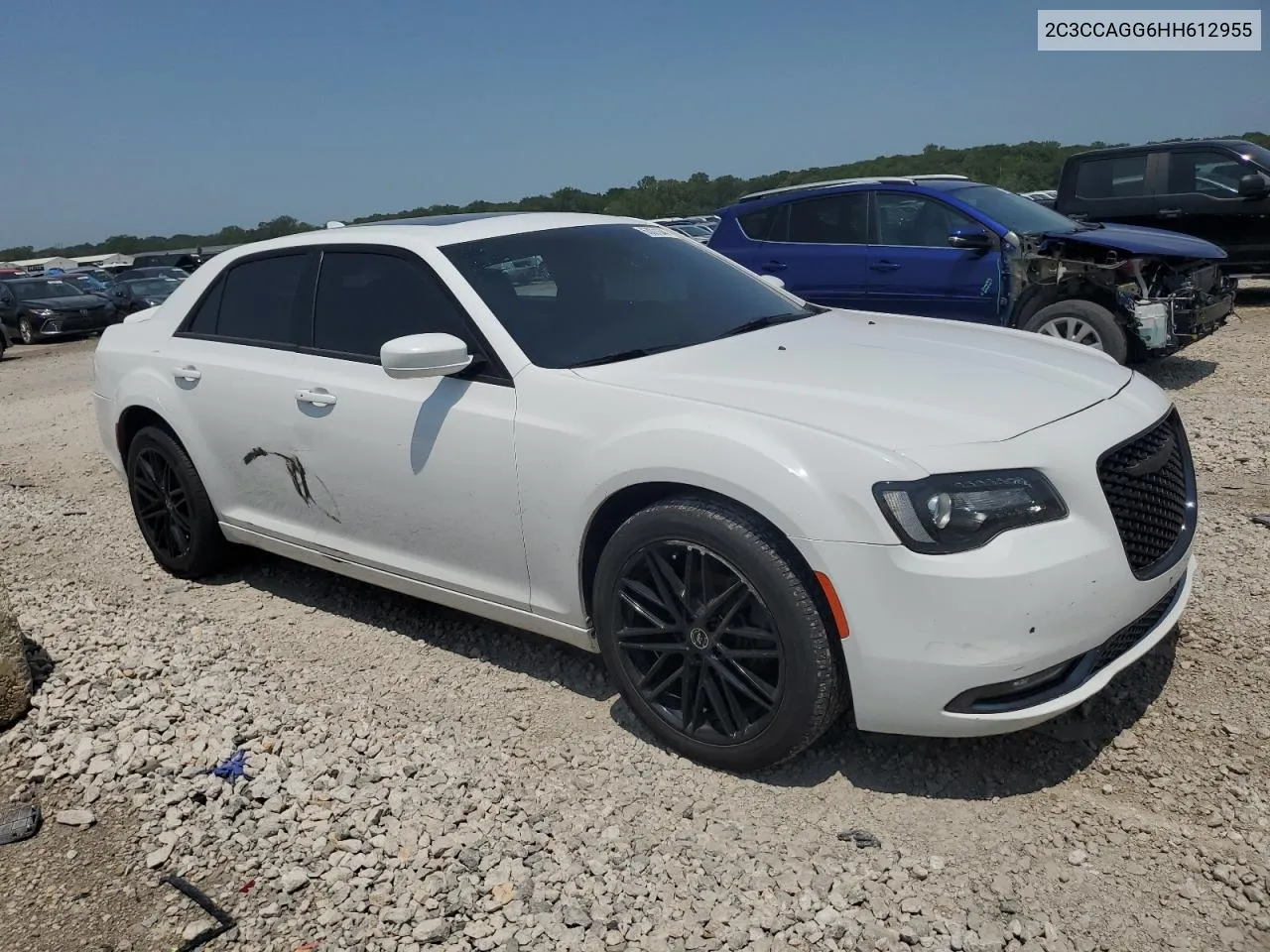 2017 Chrysler 300 S VIN: 2C3CCAGG6HH612955 Lot: 63021644