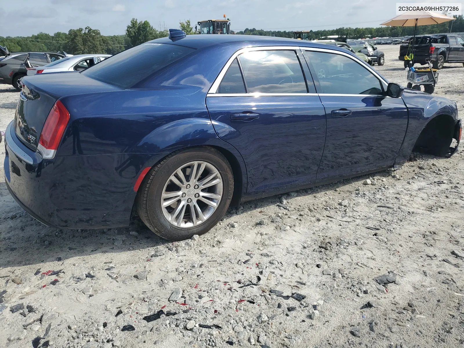 2017 Chrysler 300 Limited VIN: 2C3CCAAG9HH577286 Lot: 63316624