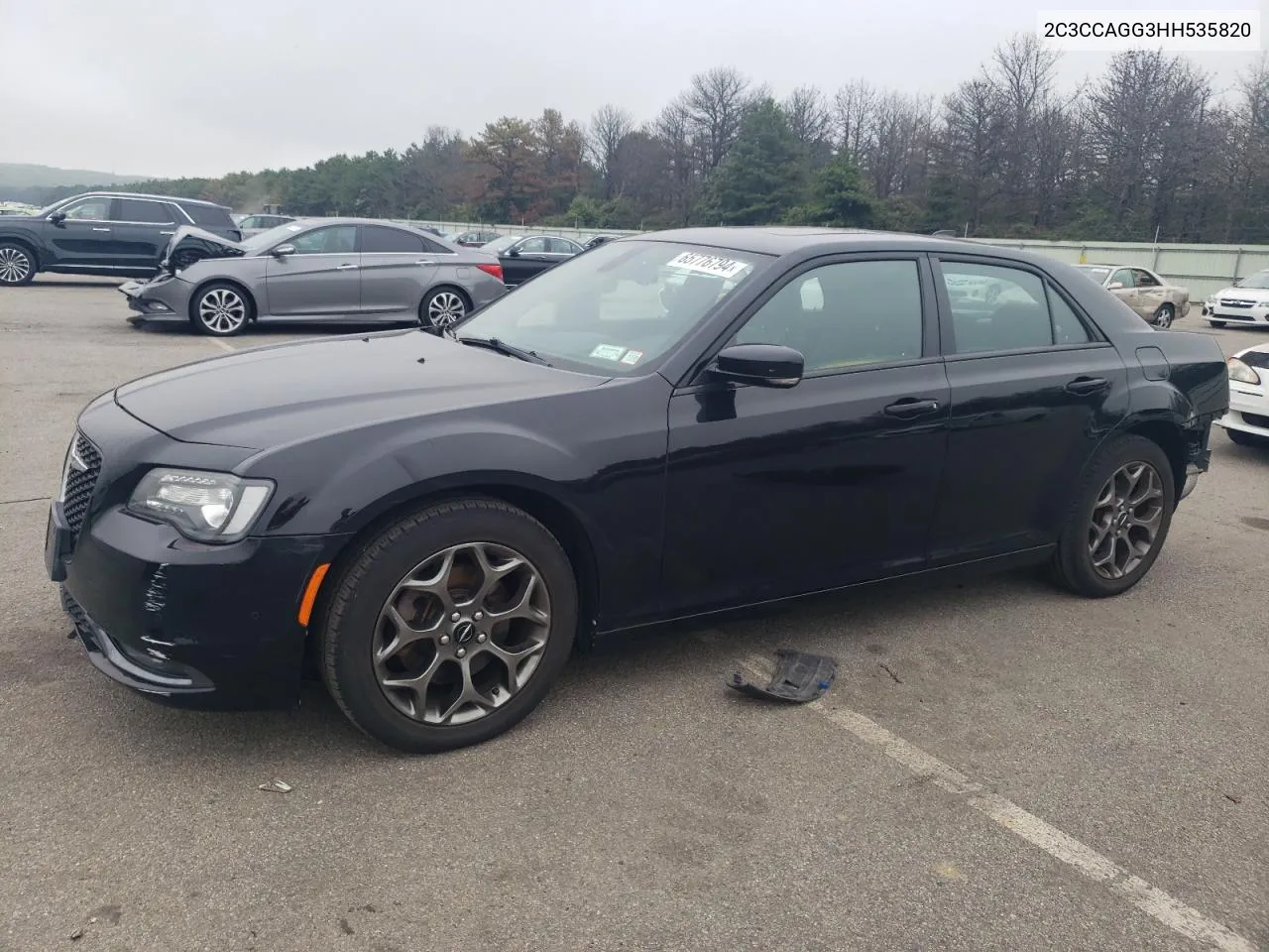 2017 Chrysler 300 S VIN: 2C3CCAGG3HH535820 Lot: 65776794