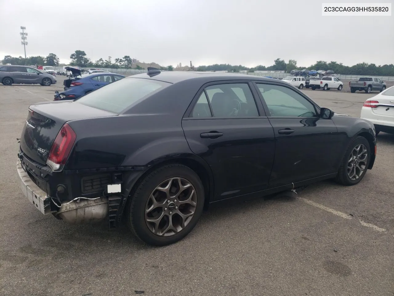 2017 Chrysler 300 S VIN: 2C3CCAGG3HH535820 Lot: 65776794